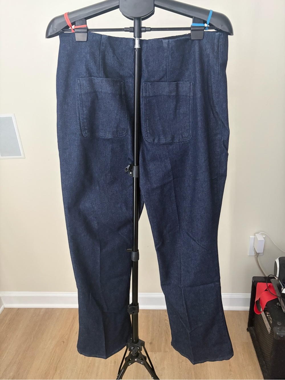 NWT Spanx Raw Indigo Demi Boot Jeans Size 1X
